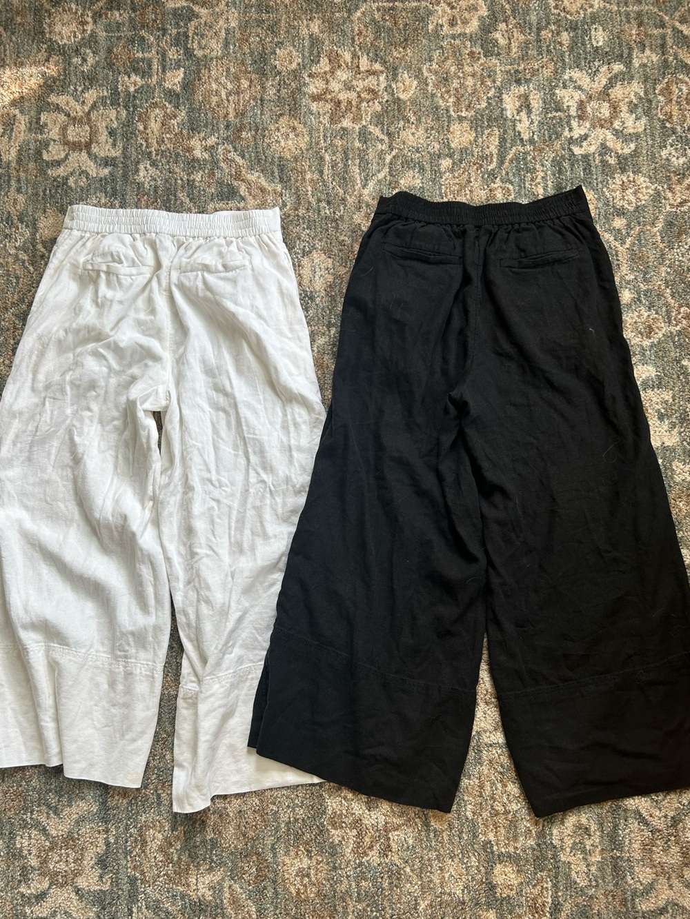 Banana Republic wide leg linen pant bundle - Picture 3 of 8